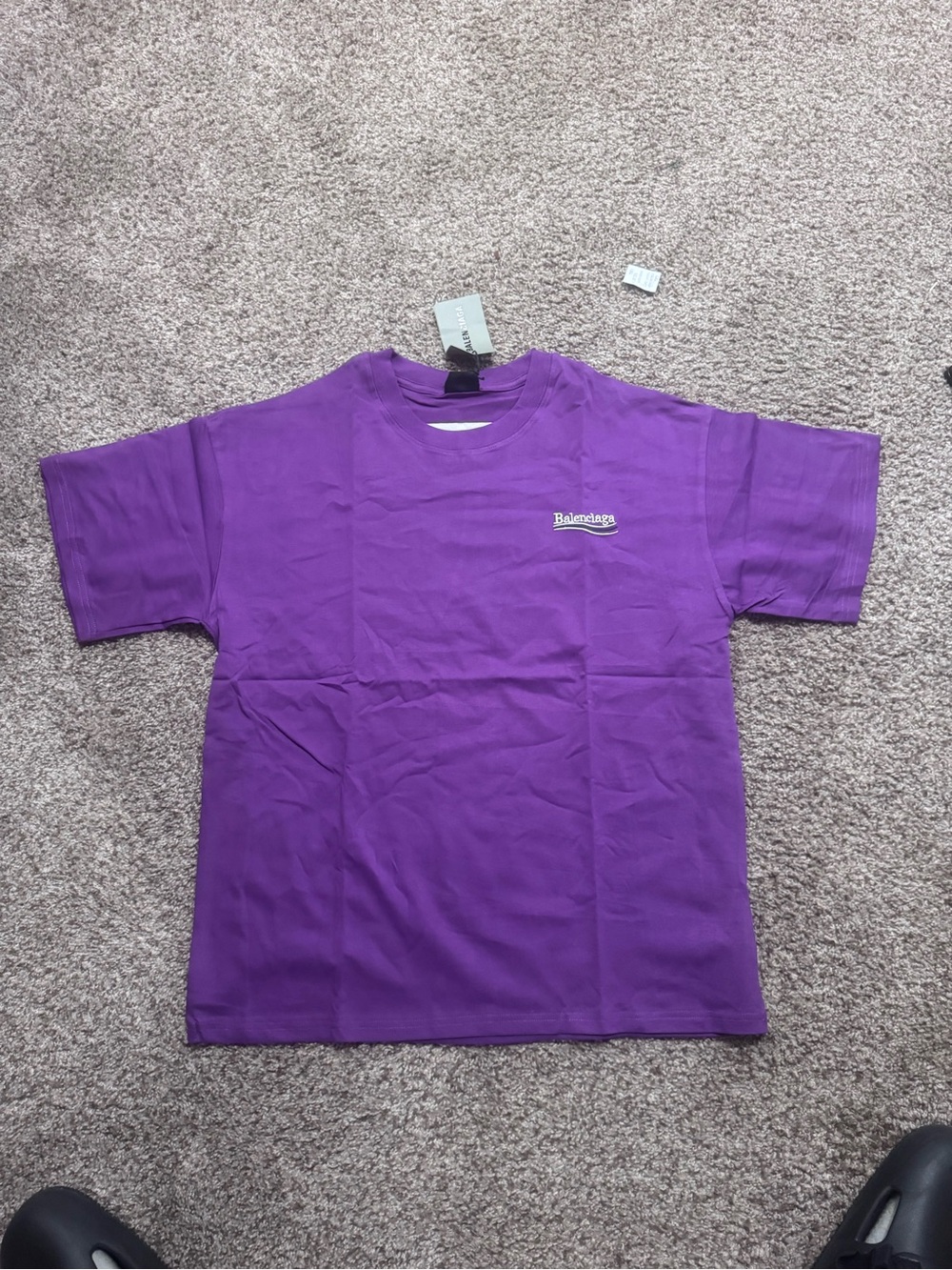 Balenciaga Purple Tee